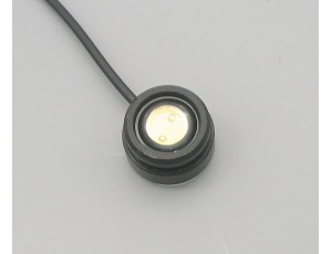 24mm 12v 1.5W LED Bright Light - White 